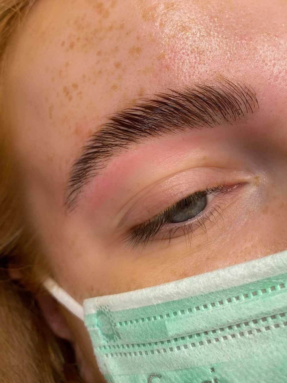 Eyebrow Tinting | Beautiful Tinted Eyebrow | Virtual Lashes